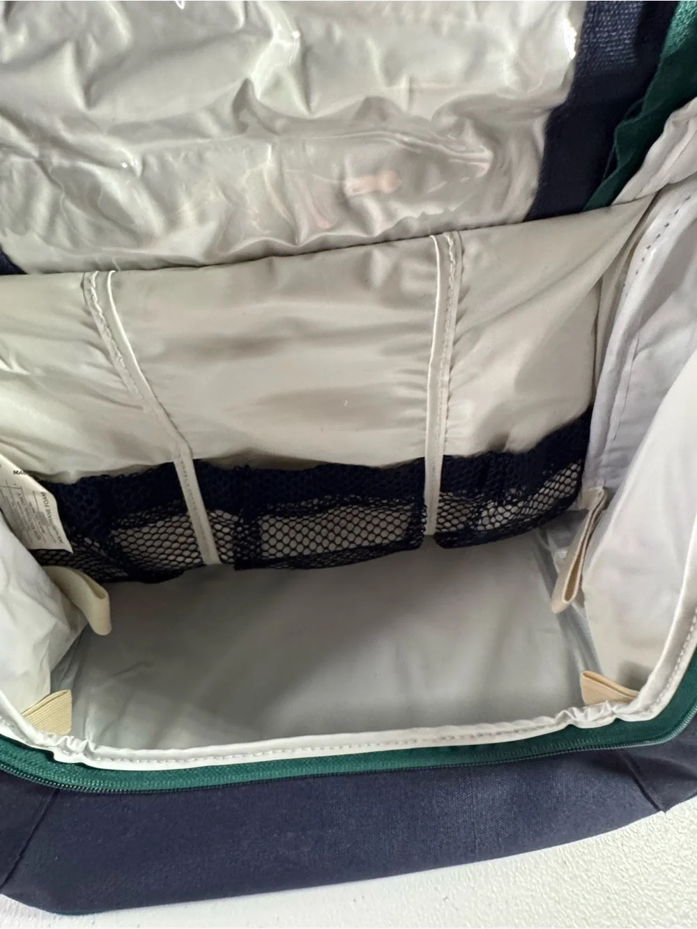 Fisher-Price Navy and Teal Shoulder Baby Bag